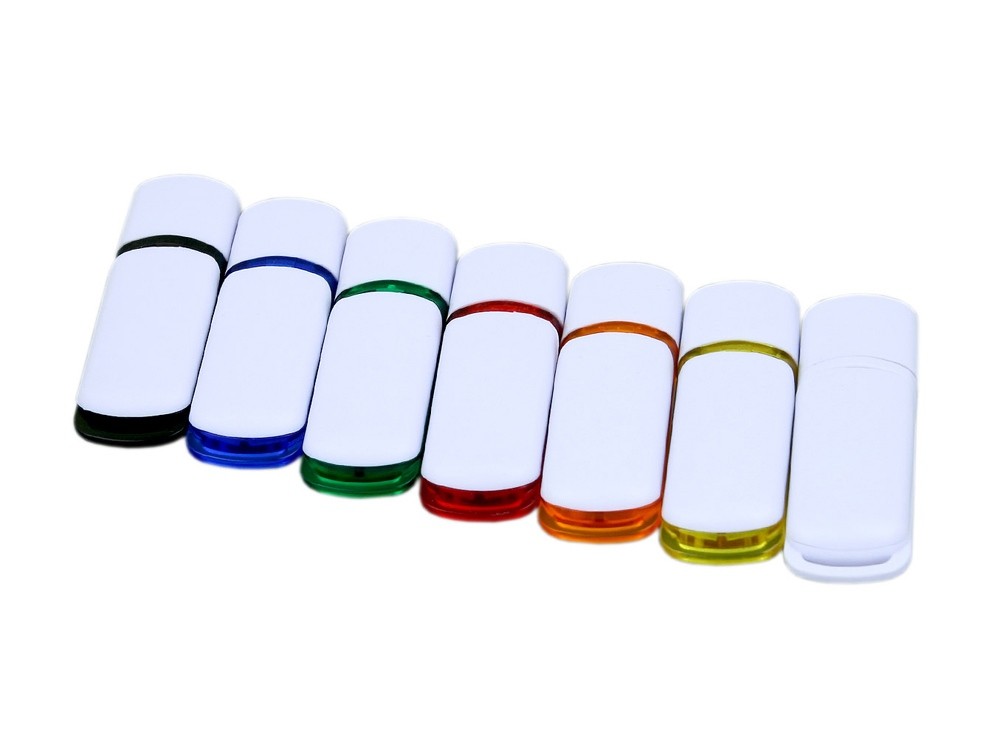 USB 2.0- флешка на 32 Гб с цветными вставками №3