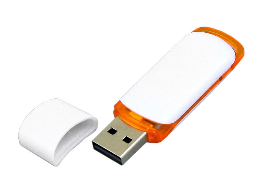 USB 2.0- флешка на 32 Гб с цветными вставками - 2