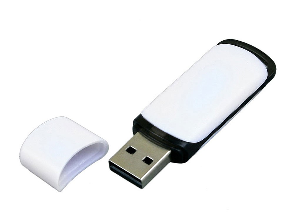 USB 2.0- флешка на 64 Гб с цветными вставками - 2