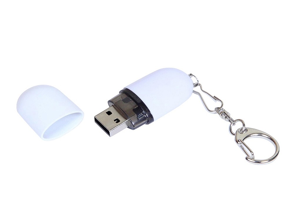 USB 2.0- флешка промо на 32 Гб каплевидной формы - 2