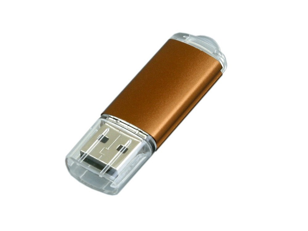 USB 2.0- флешка на 64 Гб с прозрачным колпачком - 3