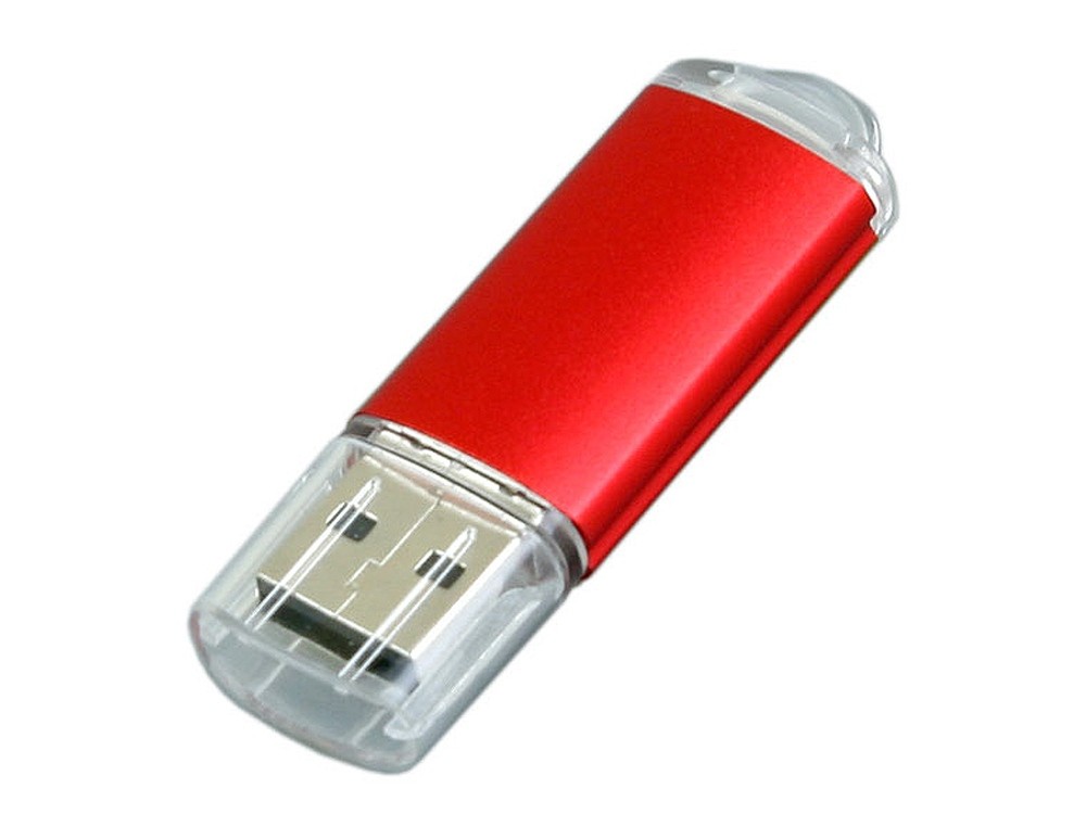 USB 2.0- флешка на 64 Гб с прозрачным колпачком - 3