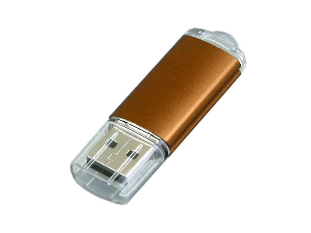 USB 2.0- флешка на 32 Гб с прозрачным колпачком - 3
