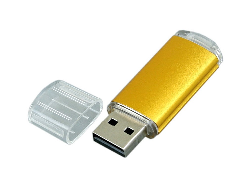 USB 2.0- флешка на 32 Гб с прозрачным колпачком - 2
