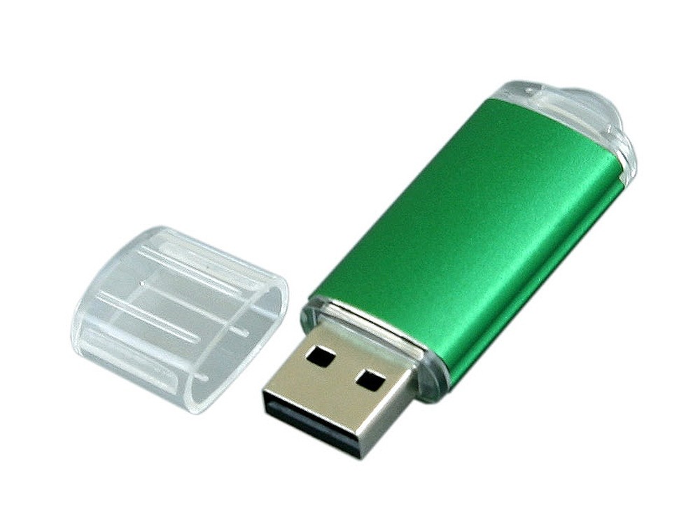 USB 2.0- флешка на 32 Гб с прозрачным колпачком - 2