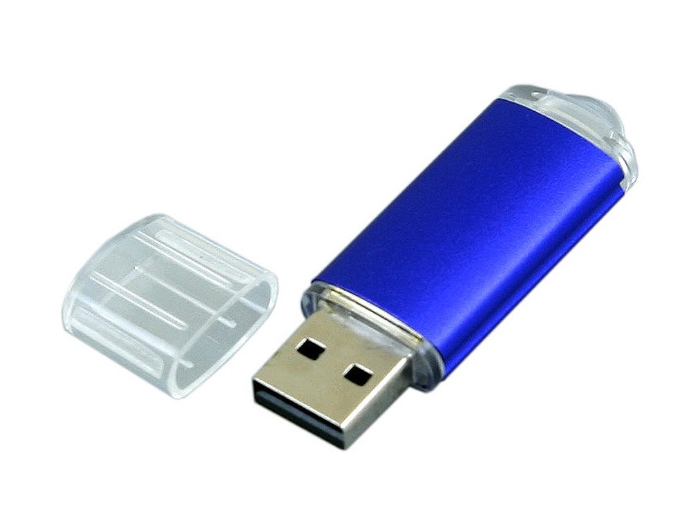 USB 2.0- флешка на 32 Гб с прозрачным колпачком - 2