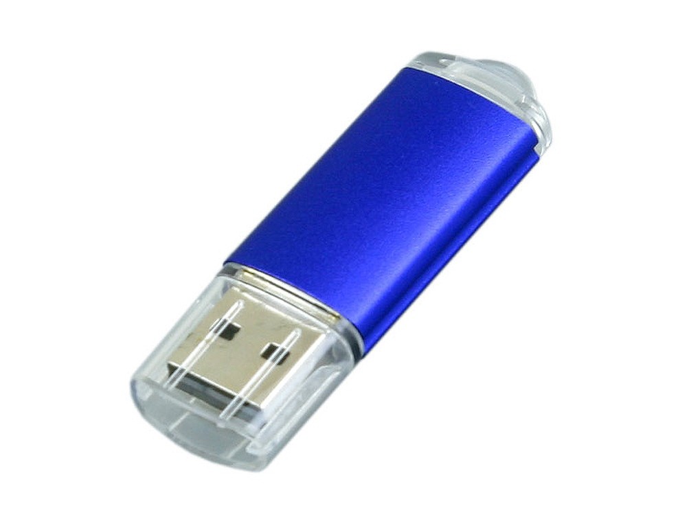 USB 2.0- флешка на 32 Гб с прозрачным колпачком - 3