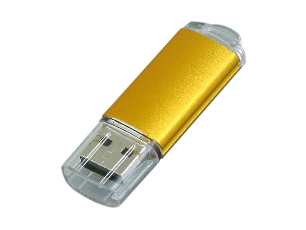 USB 2.0- флешка на 64 Гб с прозрачным колпачком - 3