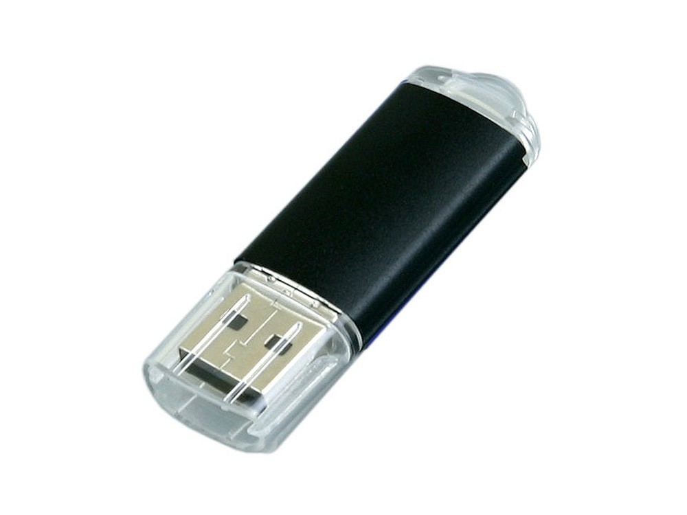USB 2.0- флешка на 64 Гб с прозрачным колпачком - 3