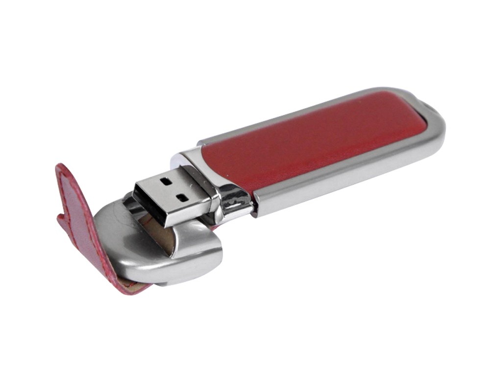 USB 2.0- флешка на 64 Гб с массивным классическим корпусом - 2