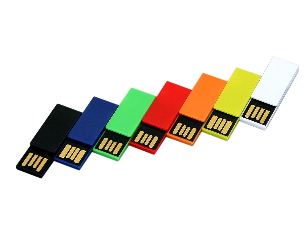 USB 2.0- флешка промо на 64 Гб в виде скрепки - 4