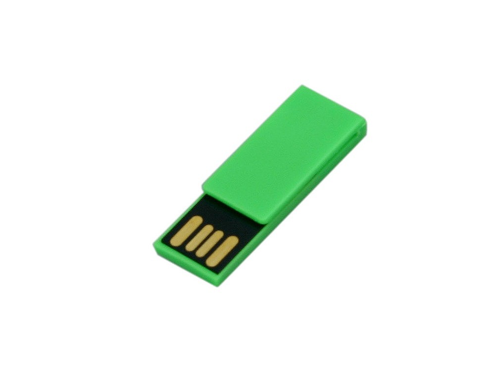 USB 2.0- флешка промо на 64 Гб в виде скрепки - 3