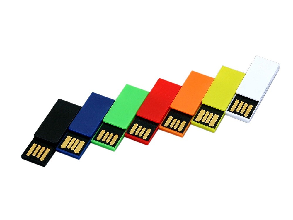 USB 2.0- флешка промо на 64 Гб в виде скрепки - 4