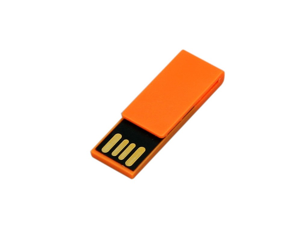 USB 2.0- флешка промо на 64 Гб в виде скрепки - 3