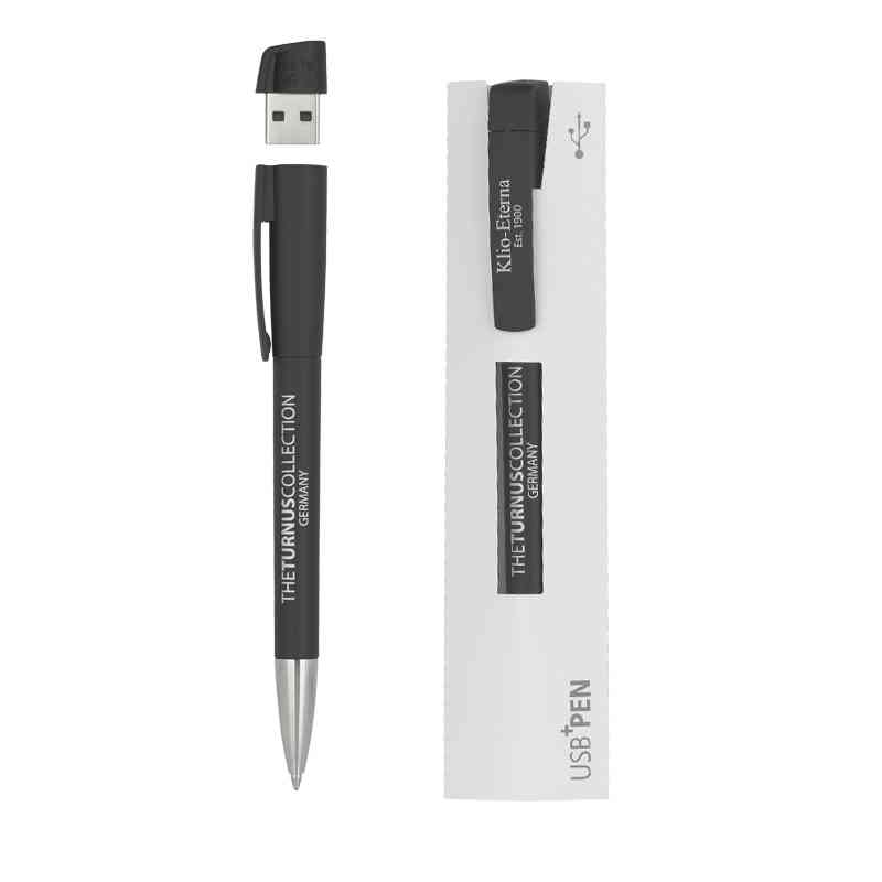 Ручка с флеш-картой USB 16GB "TURNUSsoftgrip M" №2