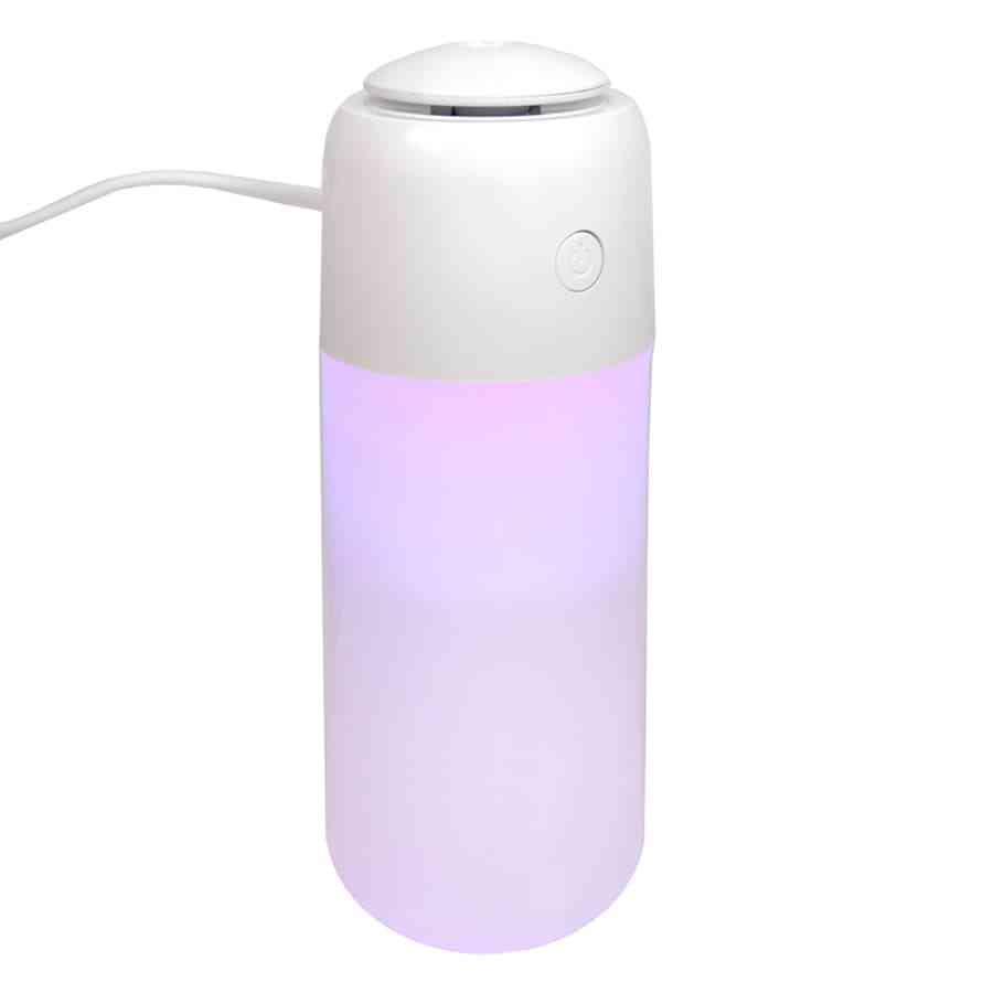 Увлажнитель воздуха TRUDY с LED подсветкой, емкость 200 мл, материал пластик, цвет белый - 4