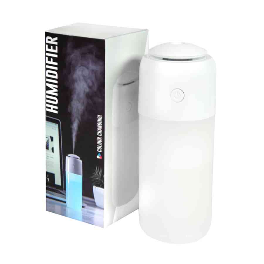 Увлажнитель воздуха TRUDY с LED подсветкой, емкость 200 мл, материал пластик, цвет белый - 6