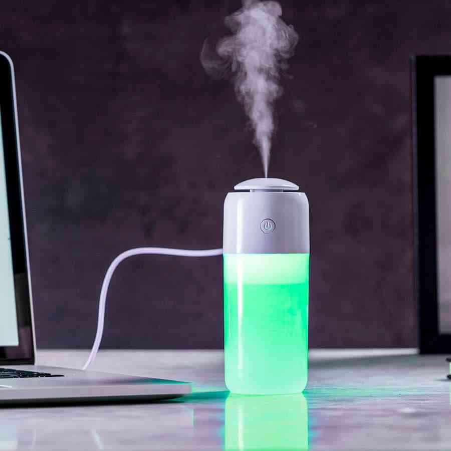 Увлажнитель воздуха TRUDY с LED подсветкой, емкость 200 мл, материал пластик, цвет белый - 10