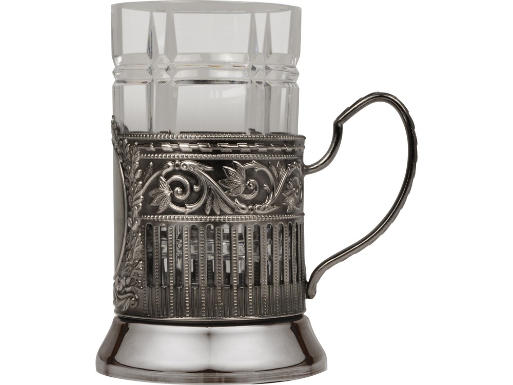 Подстаканник с хрустальным стаканом - 4