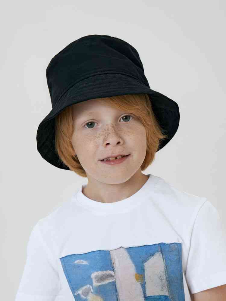Панама детская Bizbolka Challenge Kids, черная - 4