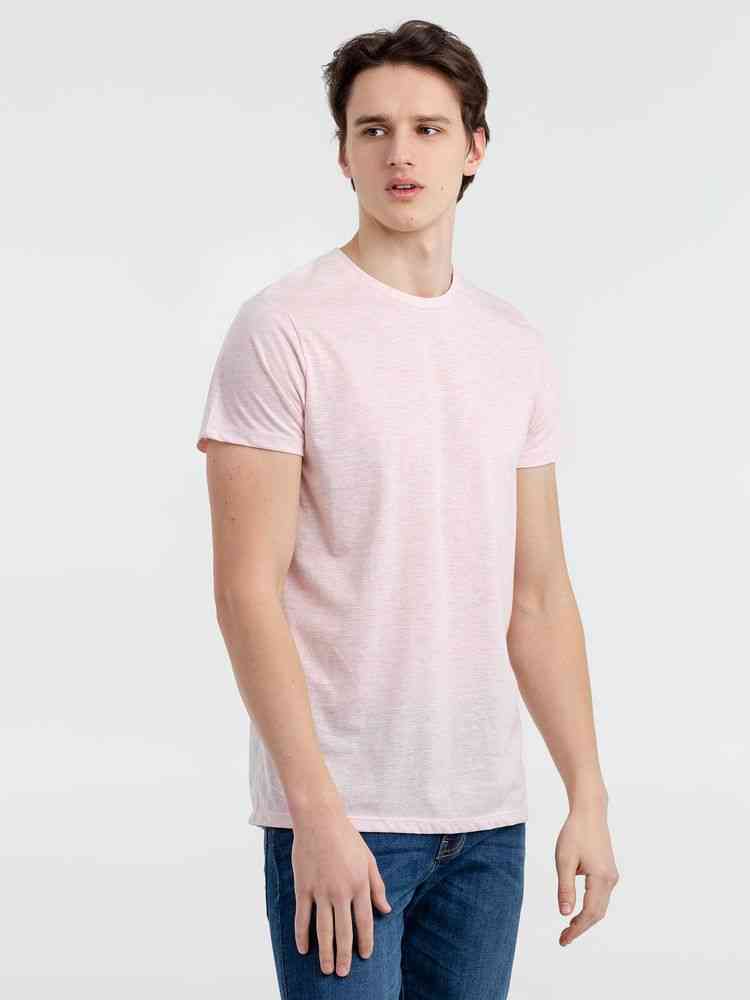 Футболка мужская Regent Fit 150, розовый меланж №1