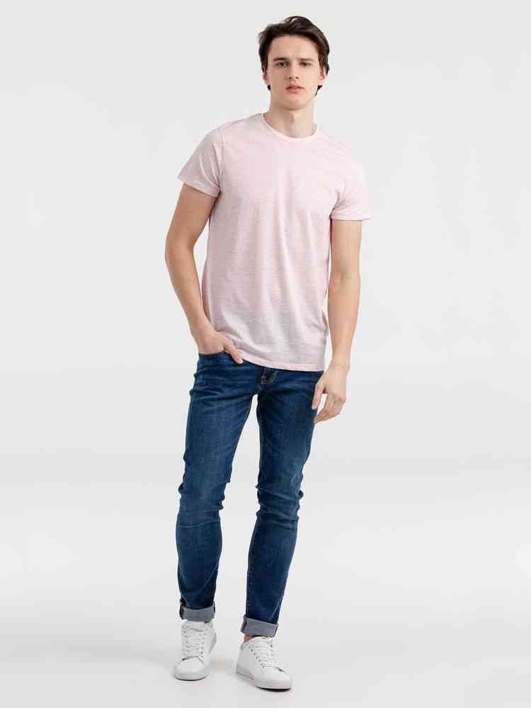 Футболка мужская Regent Fit 150, розовый меланж №2