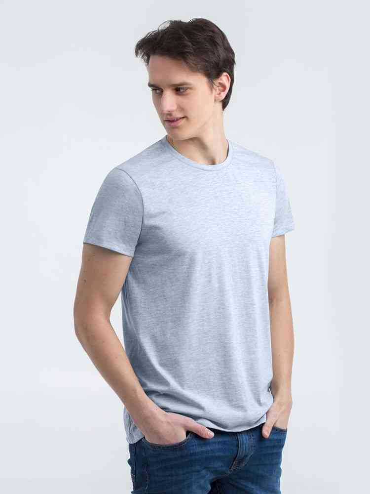 Футболка мужская Regent Fit 150, голубой меланж - 2