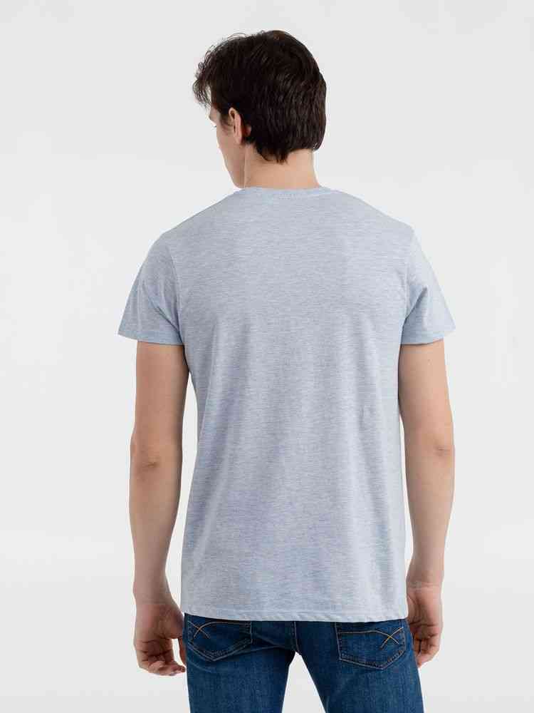 Футболка мужская Regent Fit 150, голубой меланж - 3