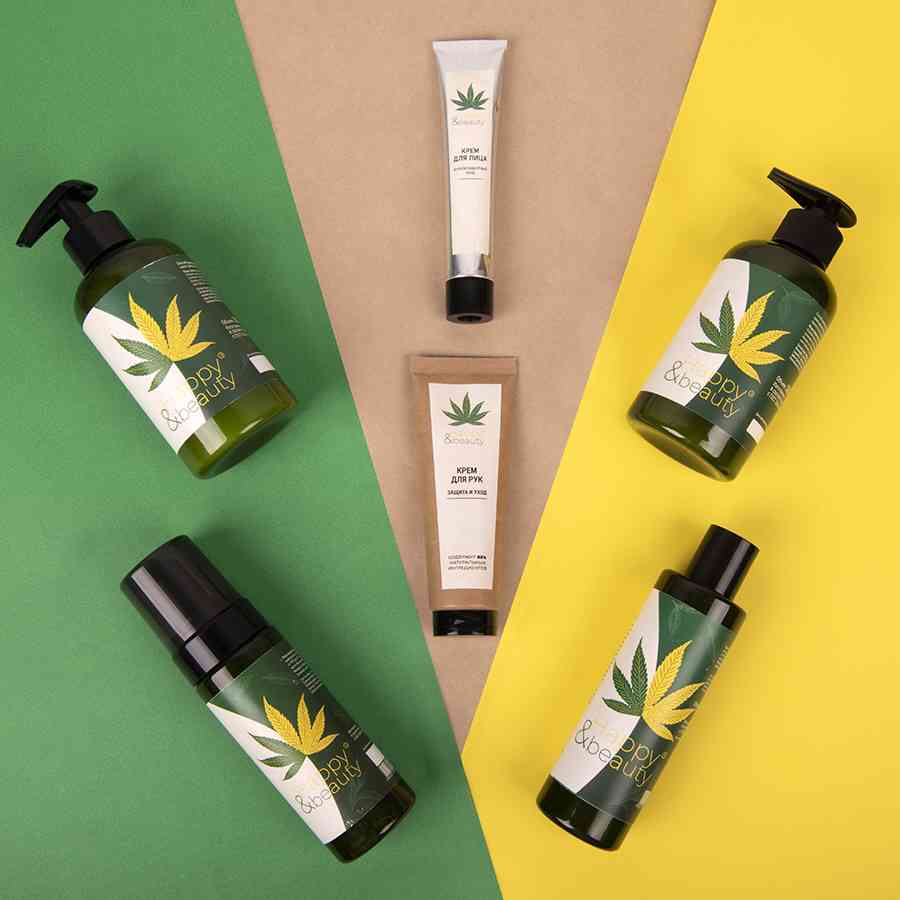 Крем для рук Hydrop с маслом конопли и зелёным чаем 75 мл - 3