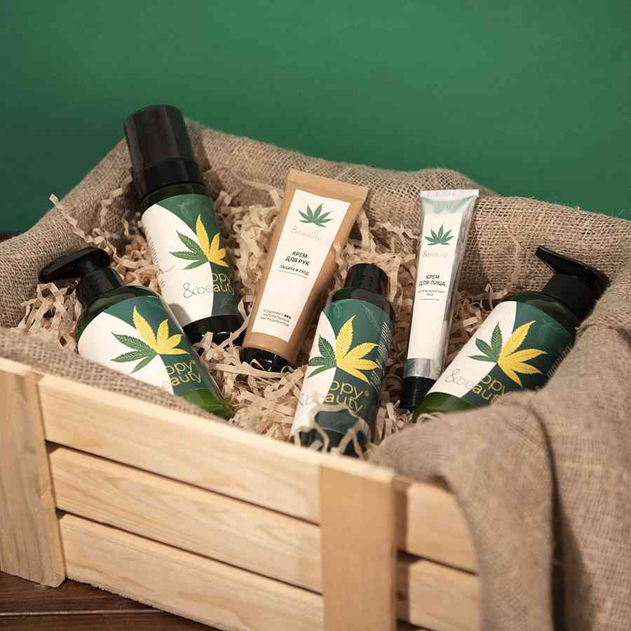 Крем для рук Hydrop с маслом конопли и зелёным чаем 75 мл - 4