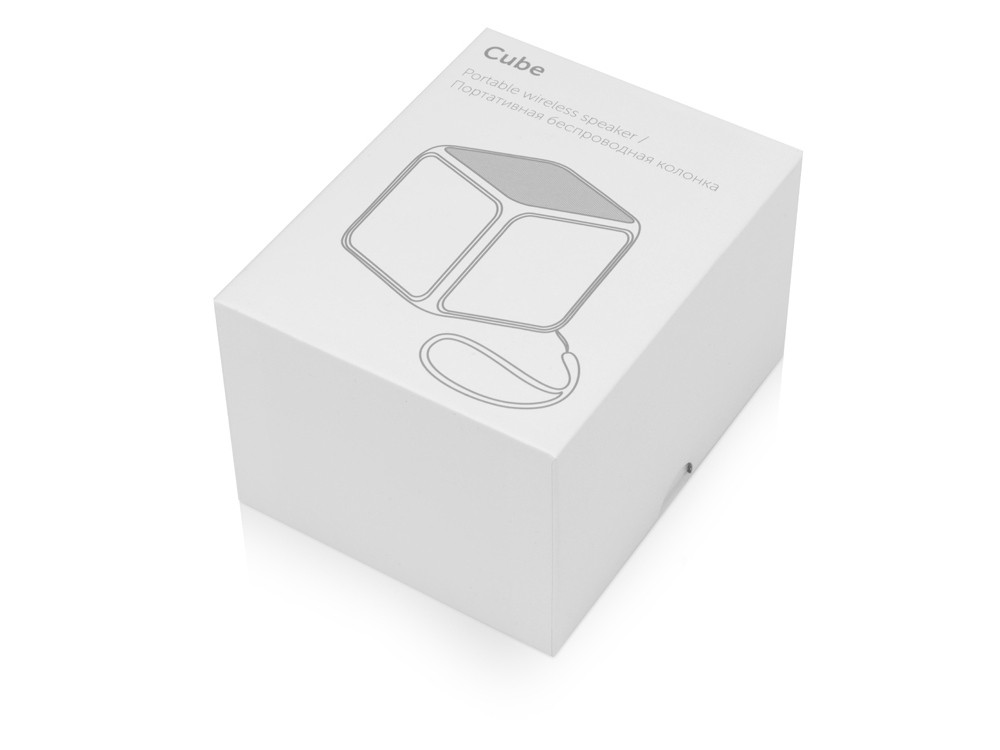 Портативная колонка Cube с подсветкой - 10