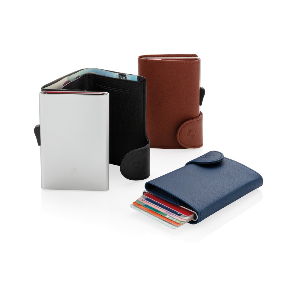 Кошелек с держателем для карт C-Secure RFID, голубой №9