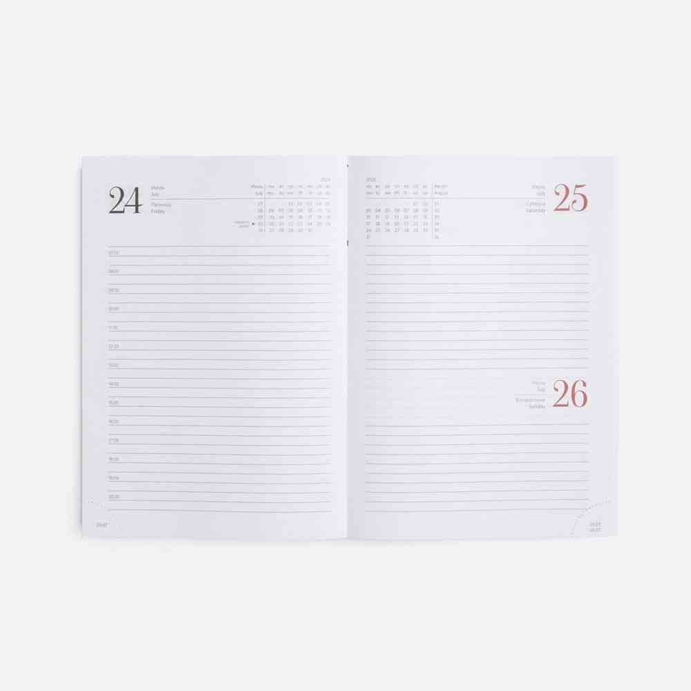 Ежедневник New Nebraska, датированный, красный - 7