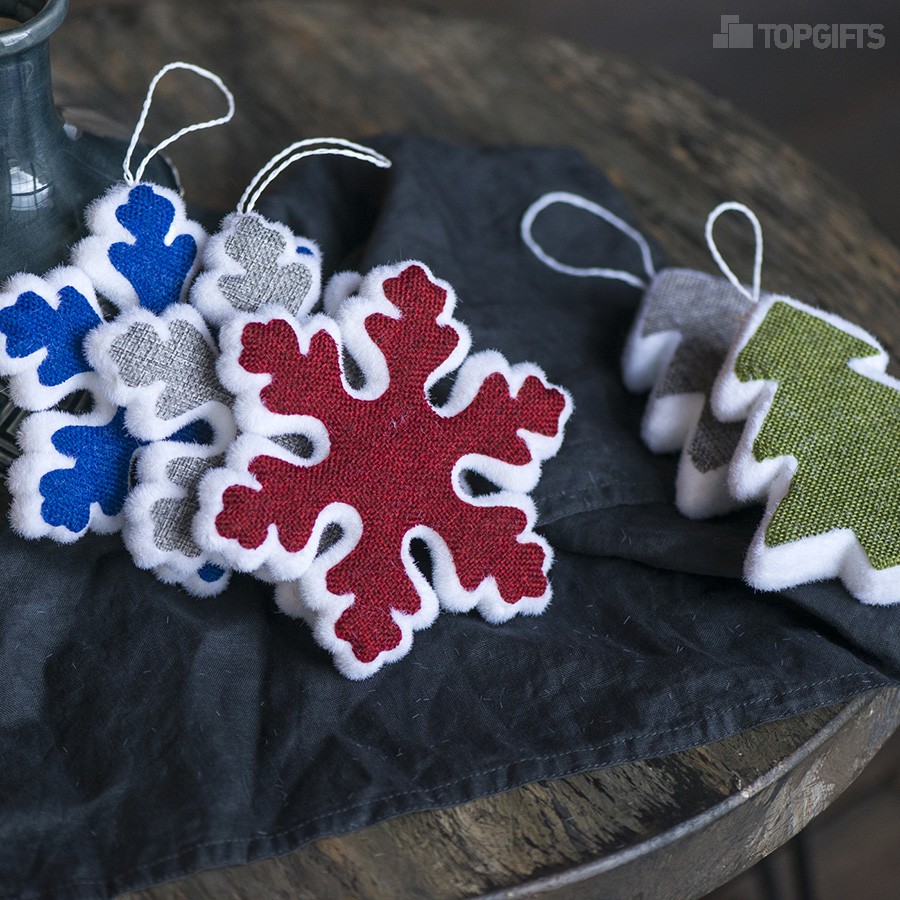 Украшение новогоднее СНЕЖИНКА - 2