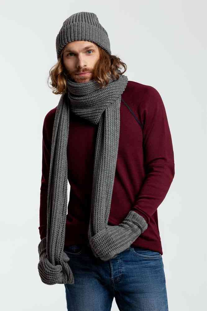 Шарф Nordkyn, молочно-белый - 4