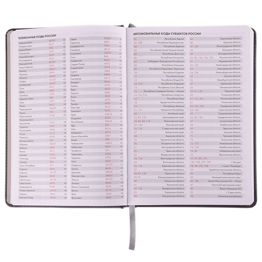 Ежедневник датированный на 2022 год Bliss, А5, темно-серый, белый блок, без обреза - 4