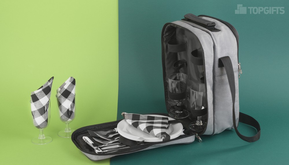 Набор для пикника "Эквадор" на 4 персоны с холодильным отделением - 6