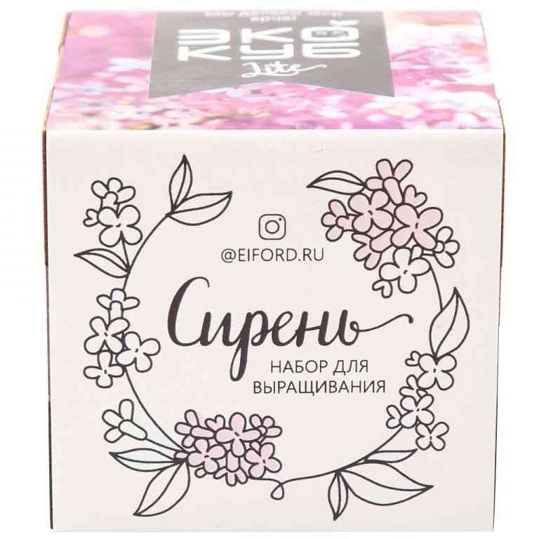 Набор для выращивания «Экокуб Lite», сирень - 3