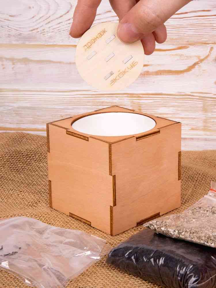 Набор для выращивания «Экокуб Lite», лаванда - 9