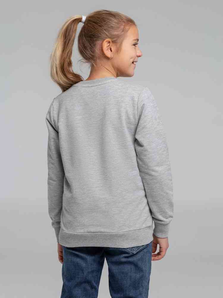 Свитшот детский Toima Kids, серый меланж - 11