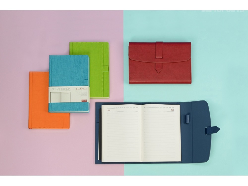 Ежедневник недатированный А5 Senate с магнитным клапаном - 7