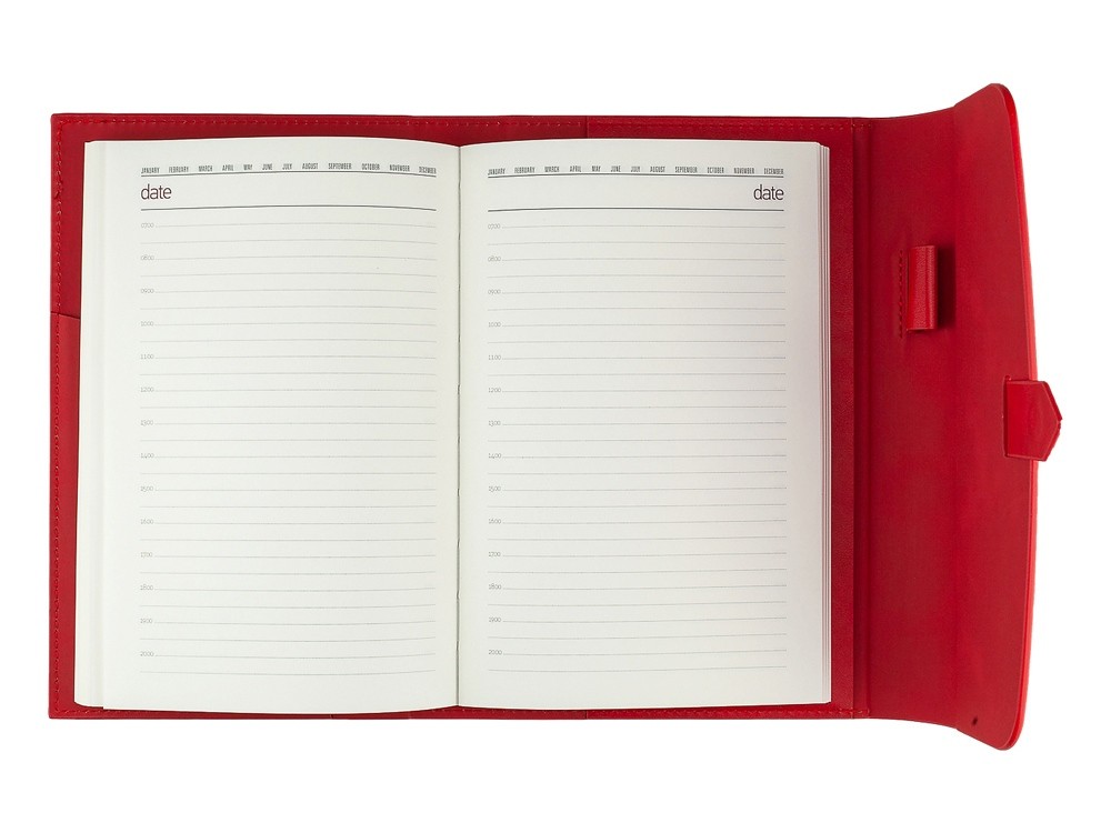 Ежедневник недатированный А5 Senate с магнитным клапаном - 5