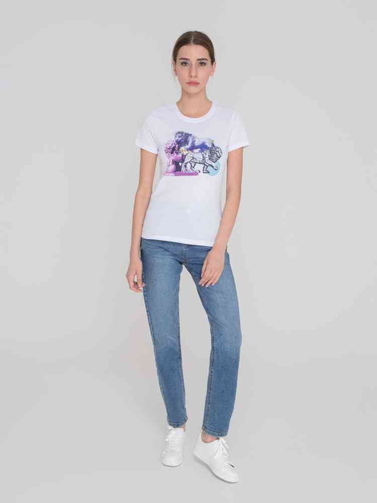 Футболка LionMe, женская, белая - 4