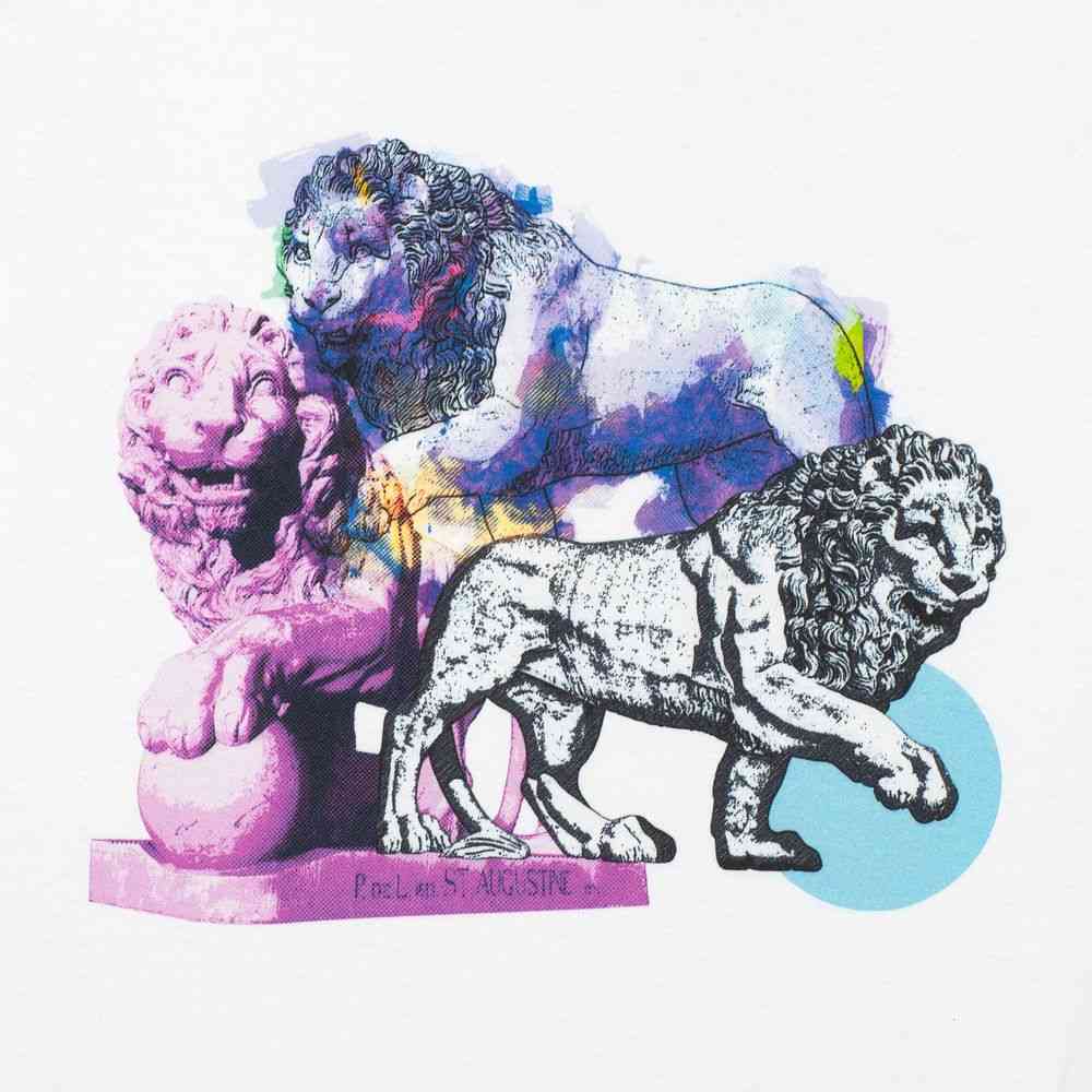 Футболка LionMe, женская, белая - 3