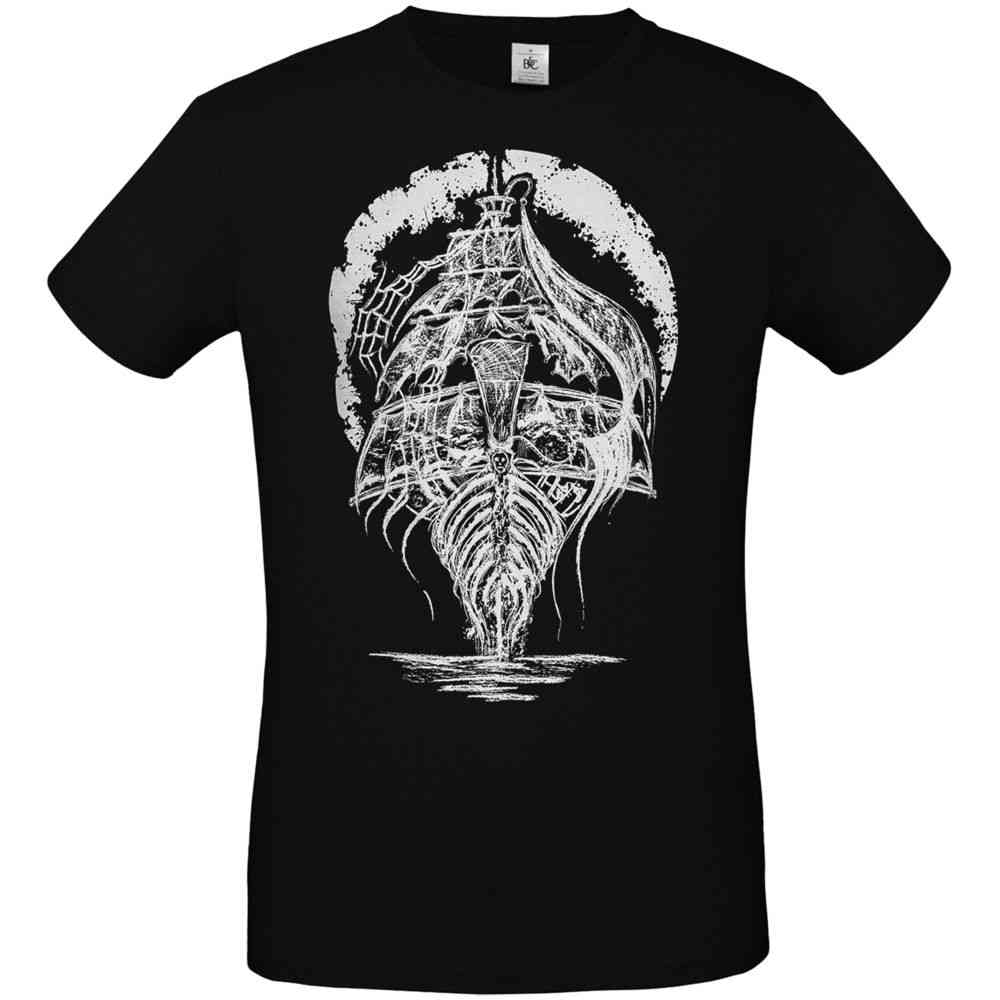 Футболка «Летучий Голландец», черная - 2