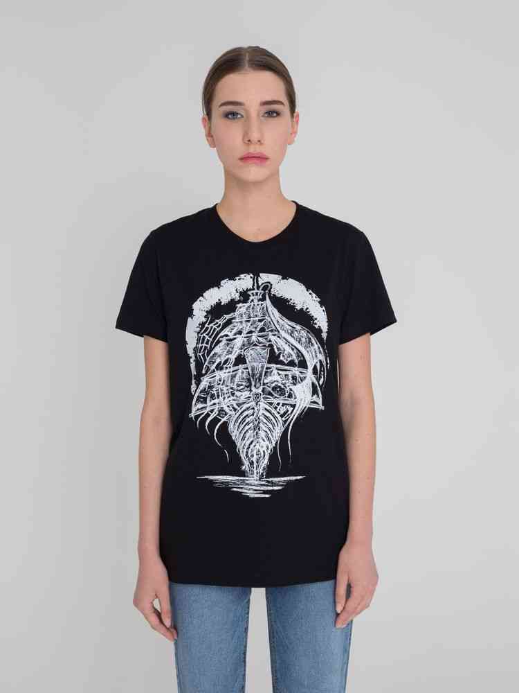 Футболка «Летучий Голландец», черная - 4