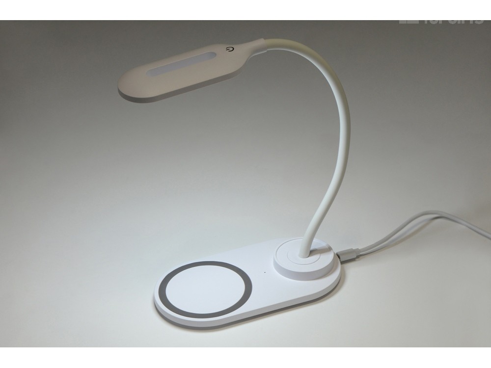 Настольный светильник с беспроводной зарядкой Flamp - 3