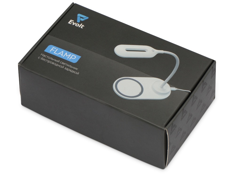 Настольный светильник с беспроводной зарядкой Flamp - 9