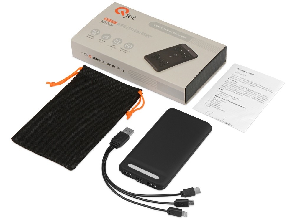 Беспроводной внешний аккумулятор Airbank, 10000 mAh - 10