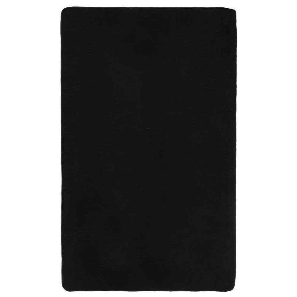 Флисовый плед Warm&Peace, черный - 2